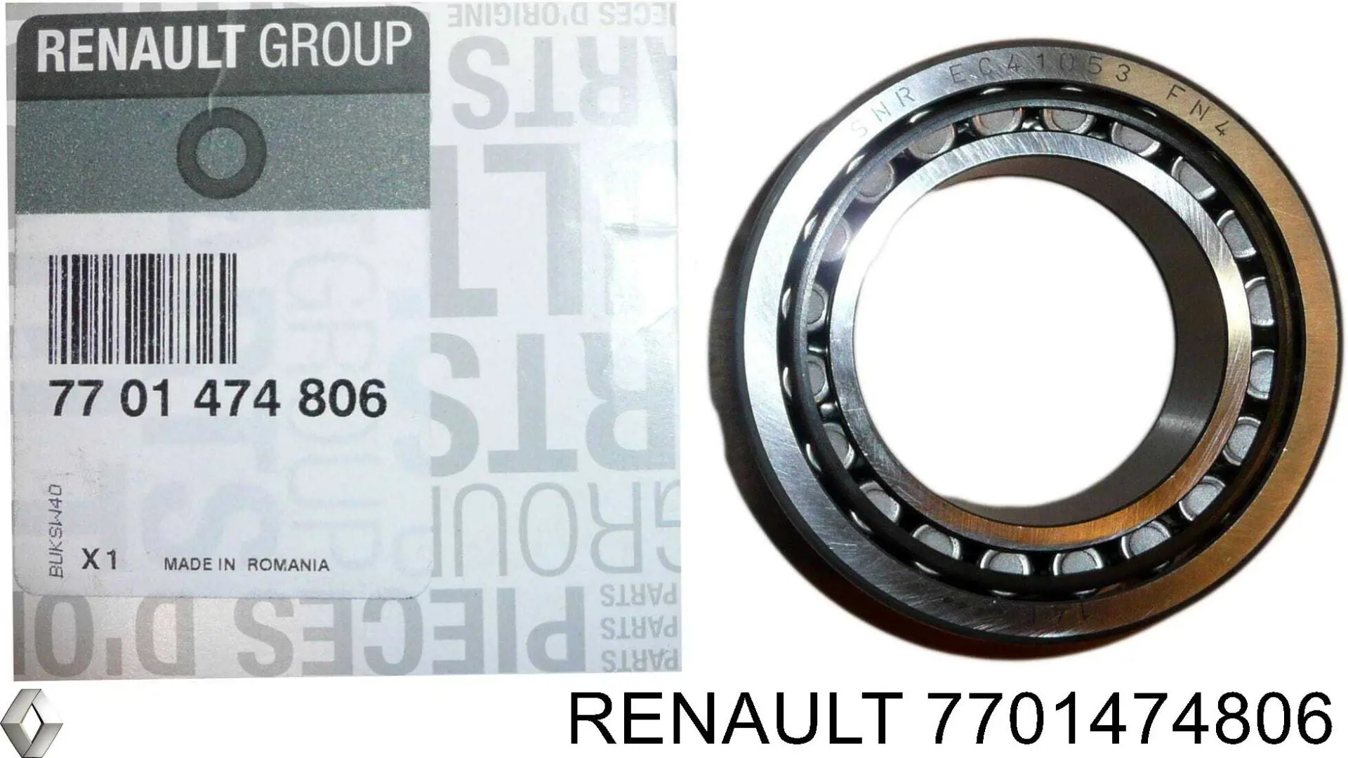7701474806 Renault (RVI) підшипник диференціалу переднього моста