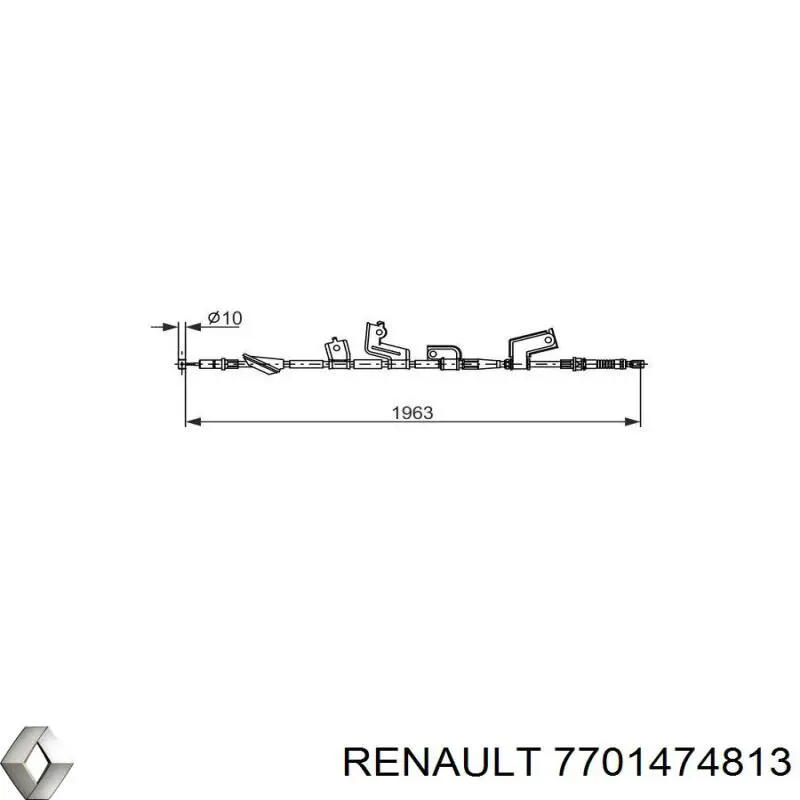 Купити 7701474813 Renault (RVI) Форсунка дизельна в зборі, розпилювач + тримач