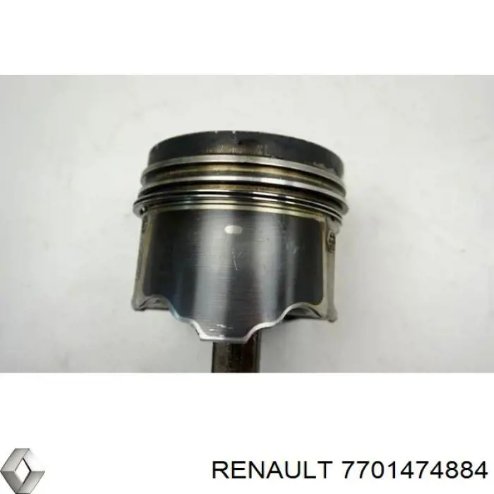 Купити 7701474884 Renault (RVI) Поршень в комплекті на 1 циліндр, STD