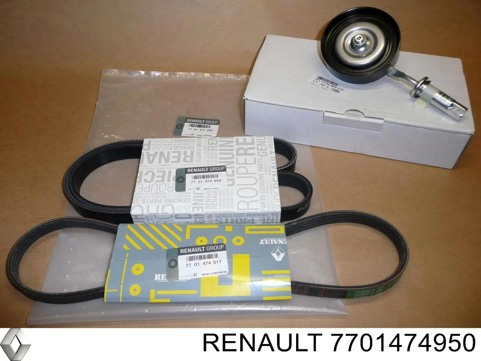 7701474950 Renault (RVI) ремінь приводний, агрегатів