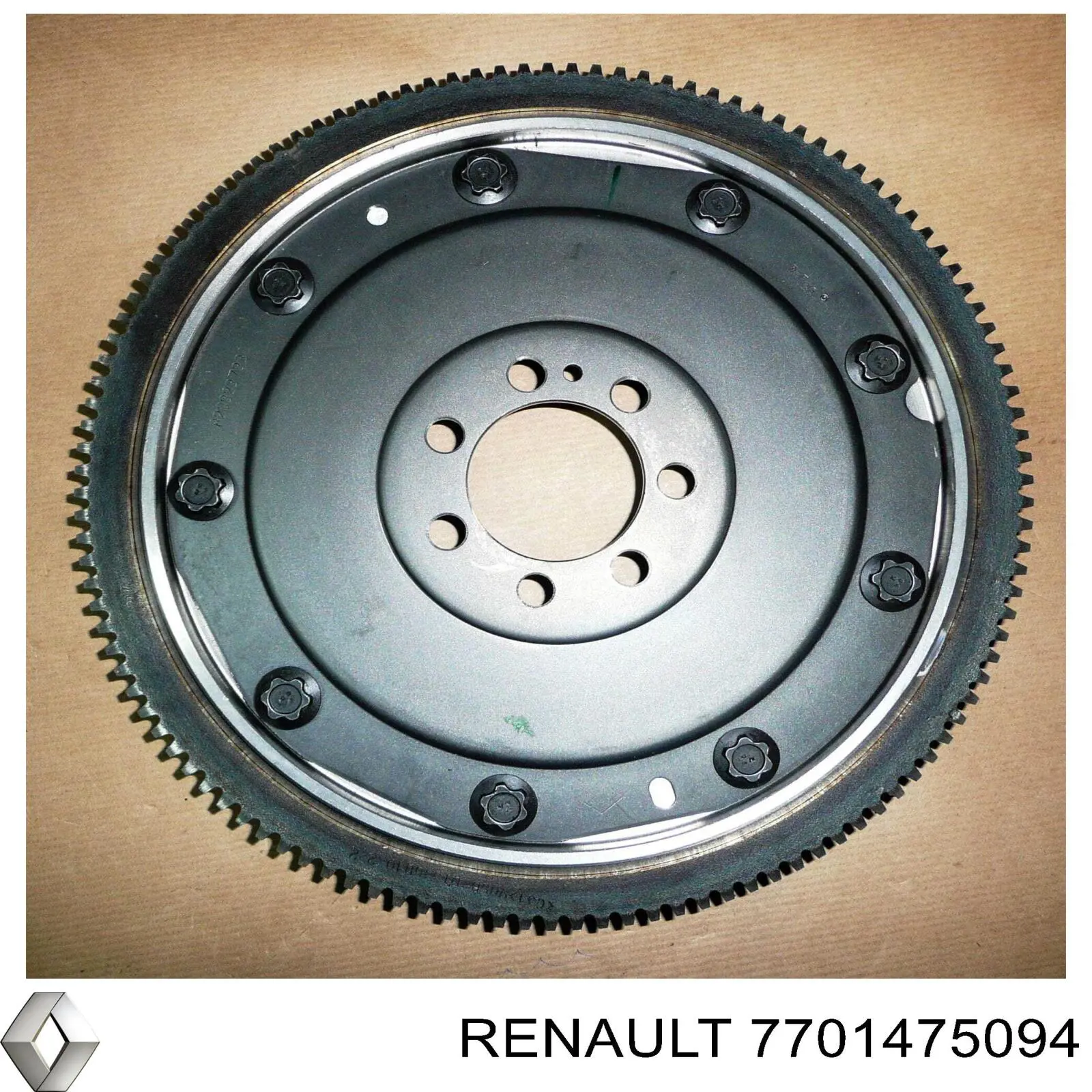 Купити 7701475094 Renault (RVI) Маховик із зубчастим ободом в зборі