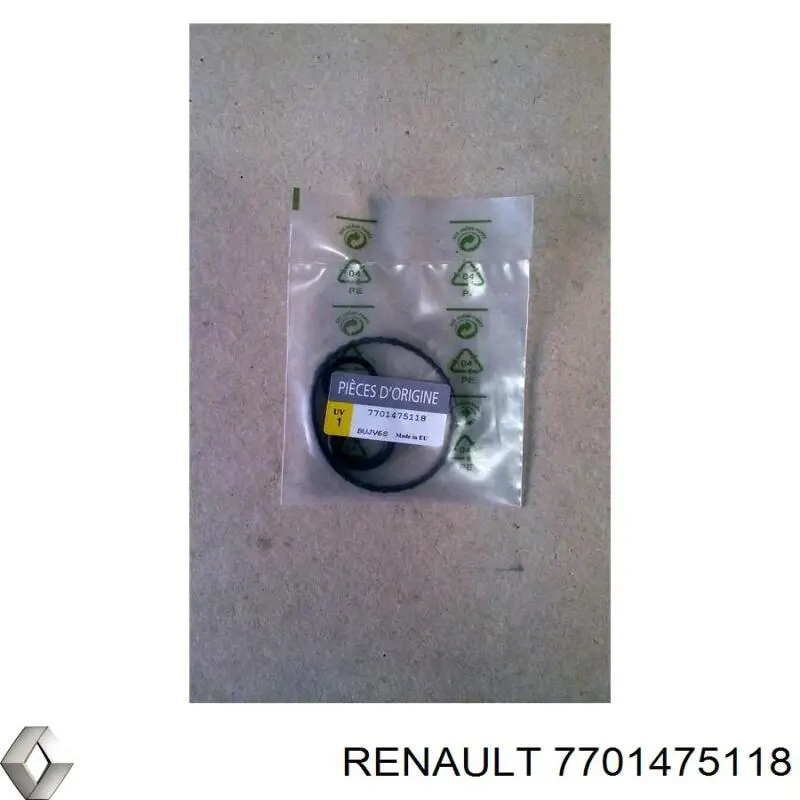 Прокладка радіатора масляного RENAULT 7701475118