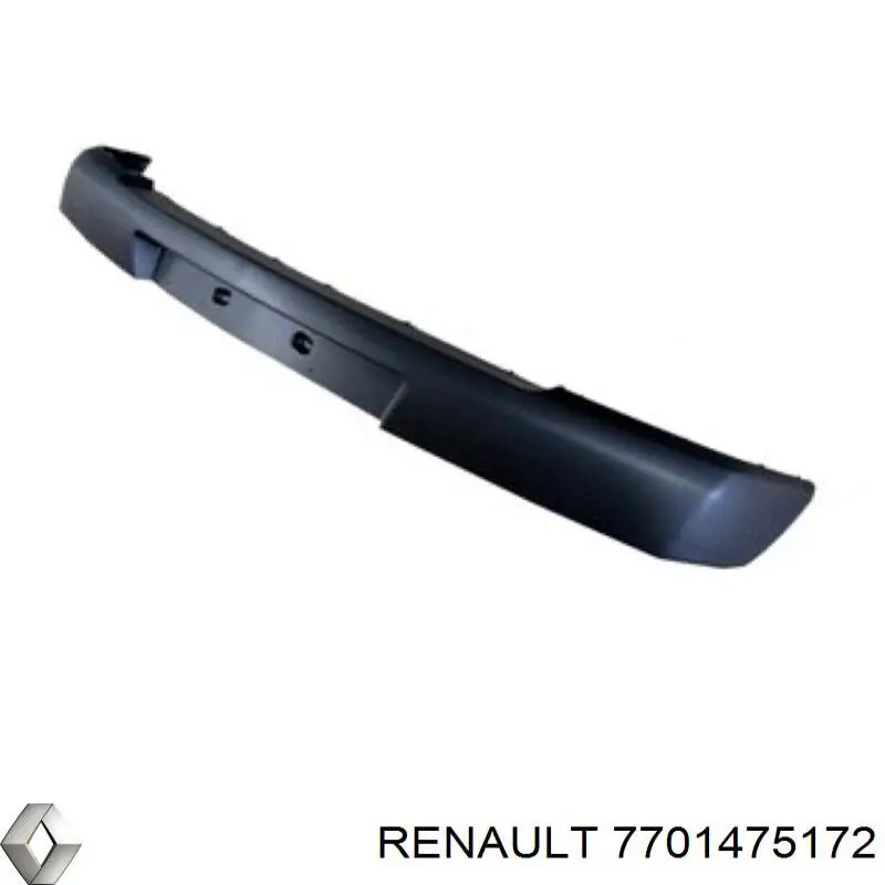 Купити 7701475172 Renault (RVI) Накладка бампера заднього