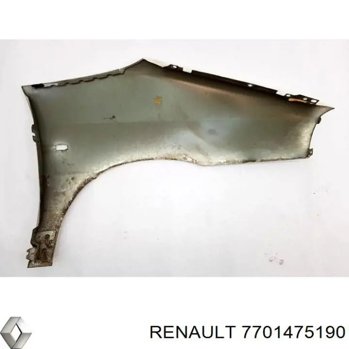 Крила 7701475190 Renault (RVI)