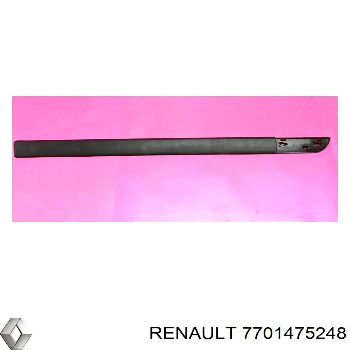 Молдинг передньої правої двері Renault (RVI) 7701475248 ціна, від 13.46 USD