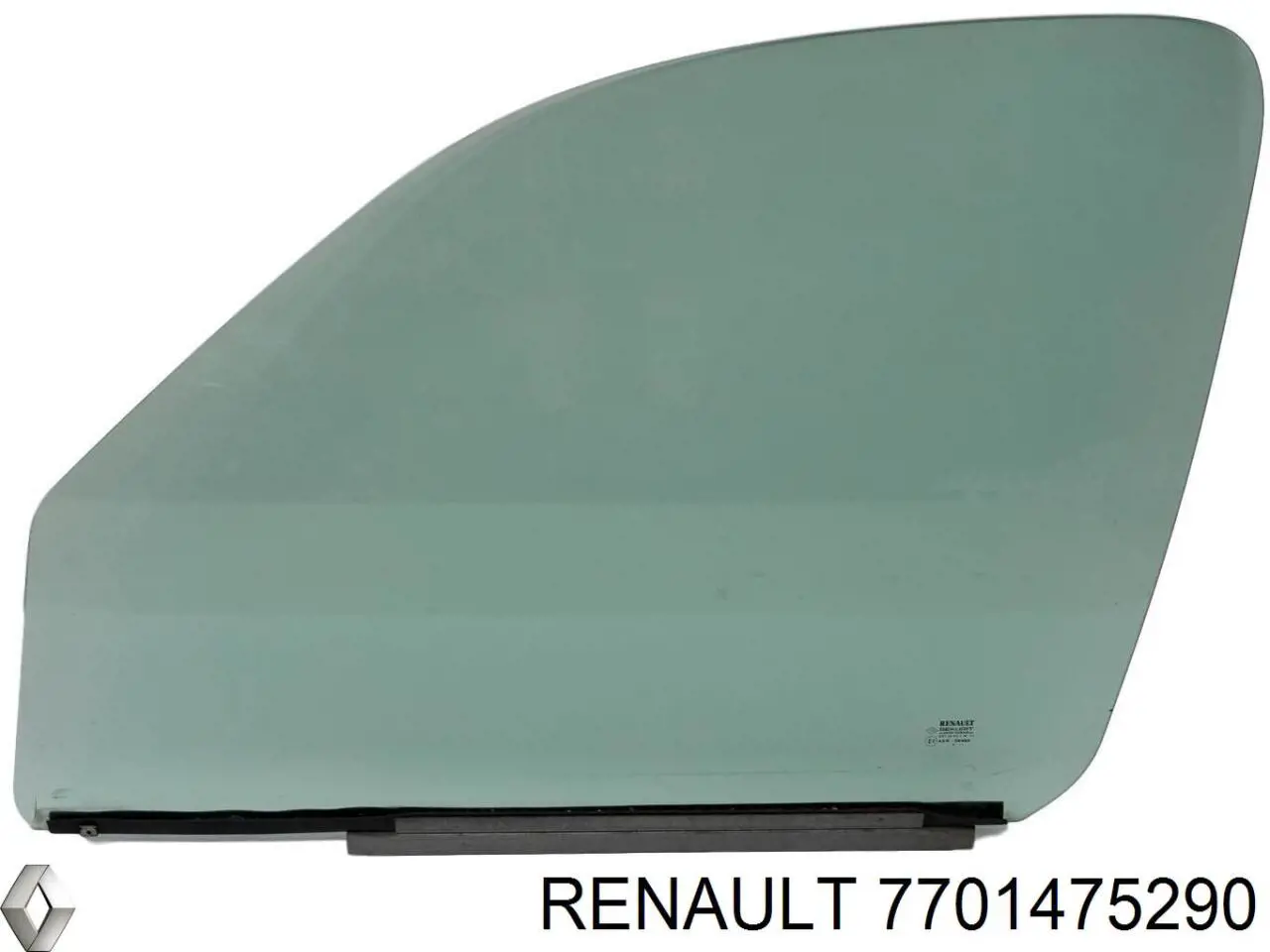 Скло передніх дверей, лівою Renault (RVI) 7701475290 ціна, від 11.13 USD