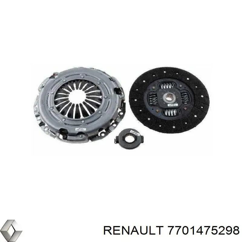 Комплект зчеплення (3 частини) Renault (RVI) 7701475298 ціна, від 92.08 USD