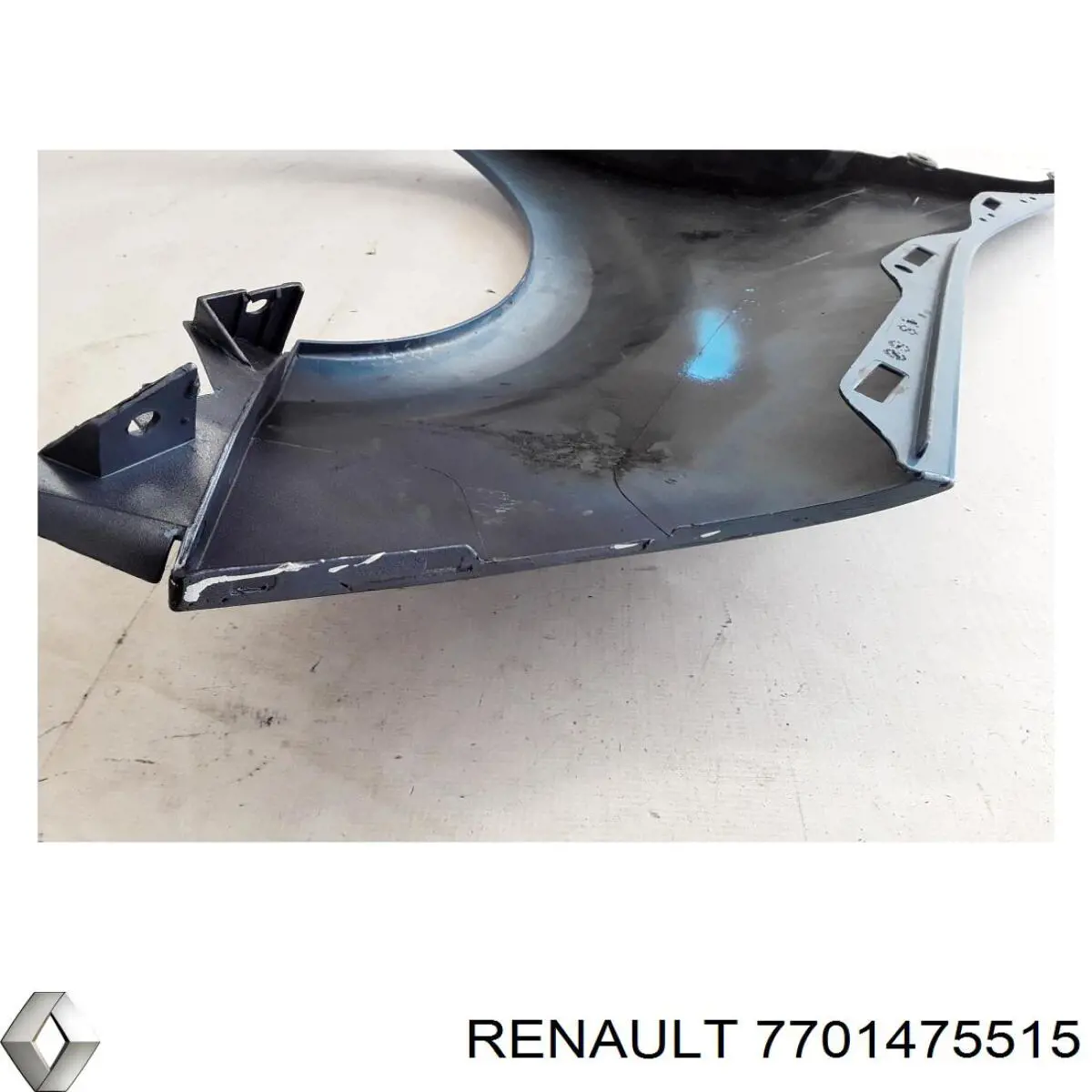 Крило переднє ліве 7701475515 Renault (RVI)