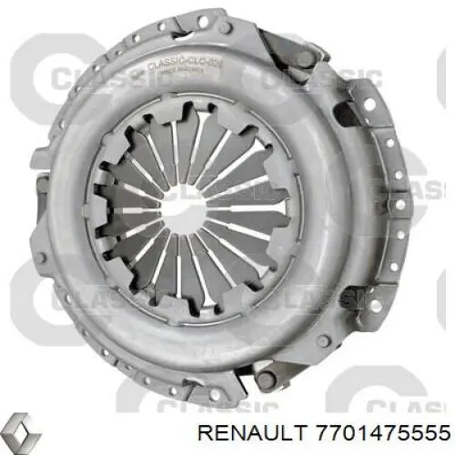 Купити 7701475555 Renault (RVI) Комплект зчеплення (диск, корзина, підшипник)