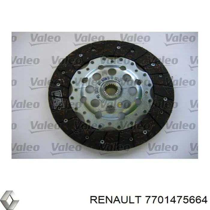7701475664 Renault (RVI) Зчеплення в зборі