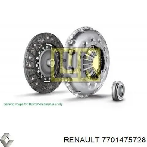 Маховик двигуна Renault (RVI) 7701475728 ціна, від 381.82 USD