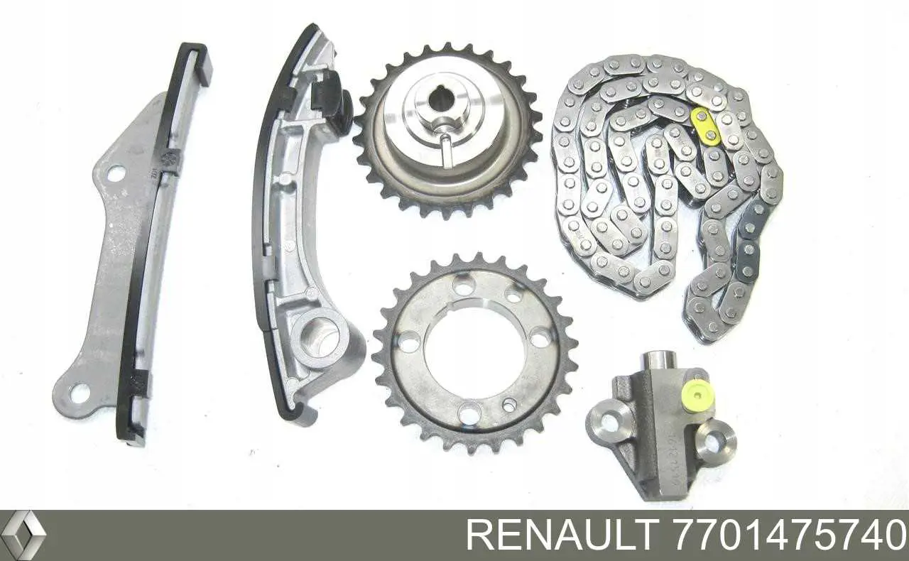 Ланцюг ГРМ, комплект Renault (RVI) 7701475740 ціна, від 191.34 USD