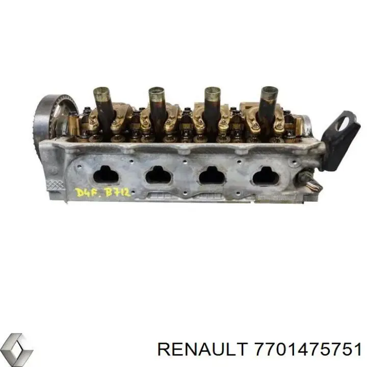 Головка блоку циліндрів Renault (RVI) 7701475751
