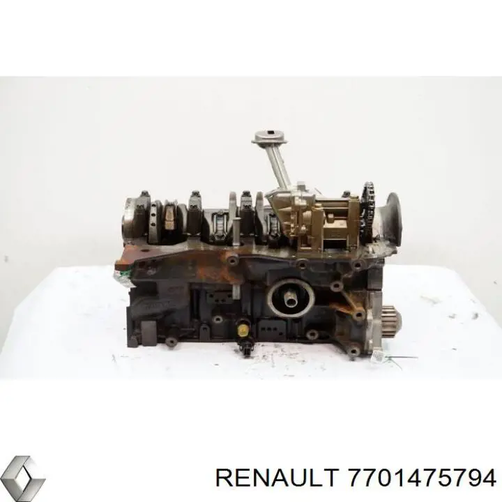 7701475794 Renault (RVI) Блок циліндрів двигуна