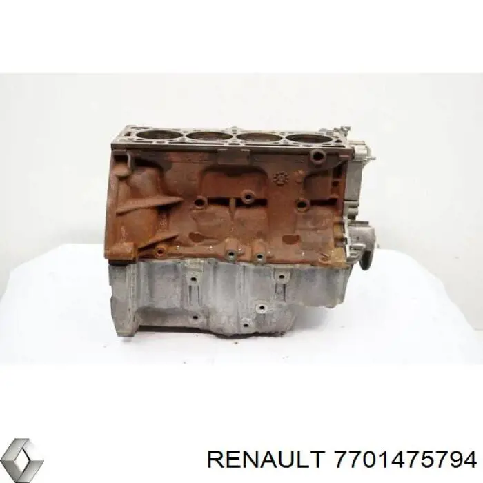 Блок циліндрів Renault (RVI) 7701475794 ціна, від 443.42 USD