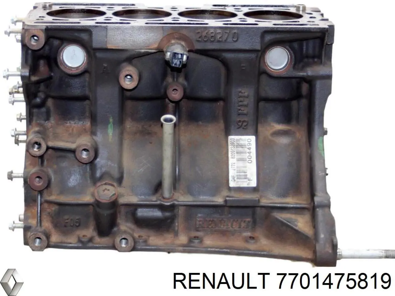 7701475819 Renault (RVI) блок циліндрів двигуна