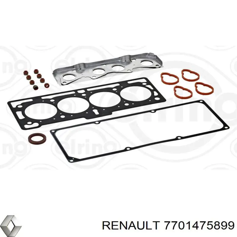 7701475899 Renault (RVI) комплект прокладок двигуна, верхній