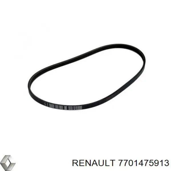 Клиновий ремінь Renault (RVI) 7701475913 ціна, від 9.23 USD