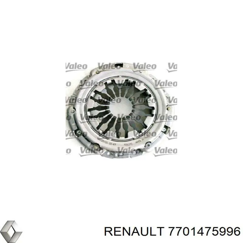 Комплект зчеплення (3 частини) Renault (RVI) 7701475996 ціна, від 110.60 USD