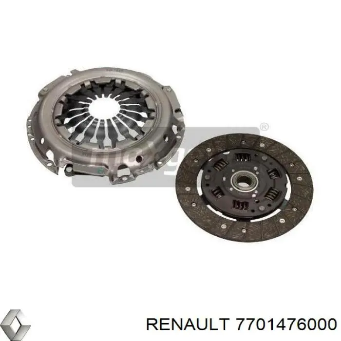 Комплект зчеплення (3 частини) 7701476000 Renault (RVI)