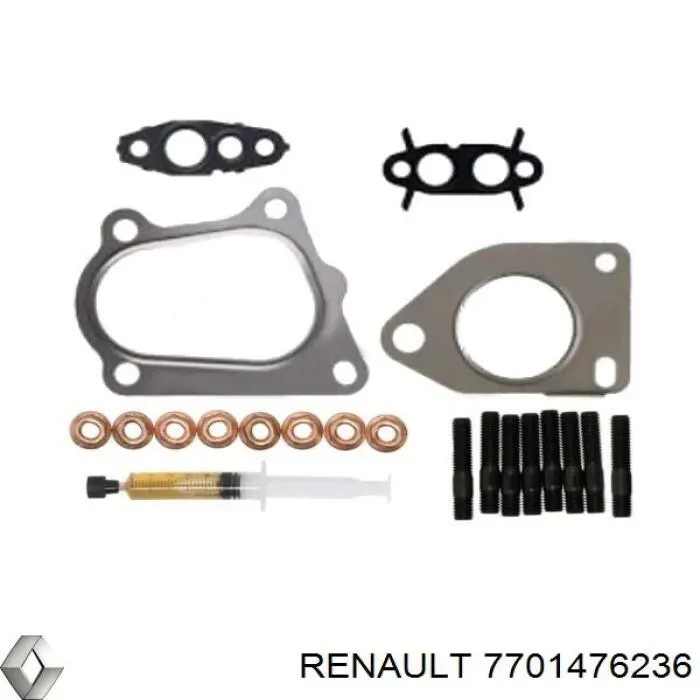 Купити 7701476236 Renault (RVI) Комплект прокладок двигуна, верхній
