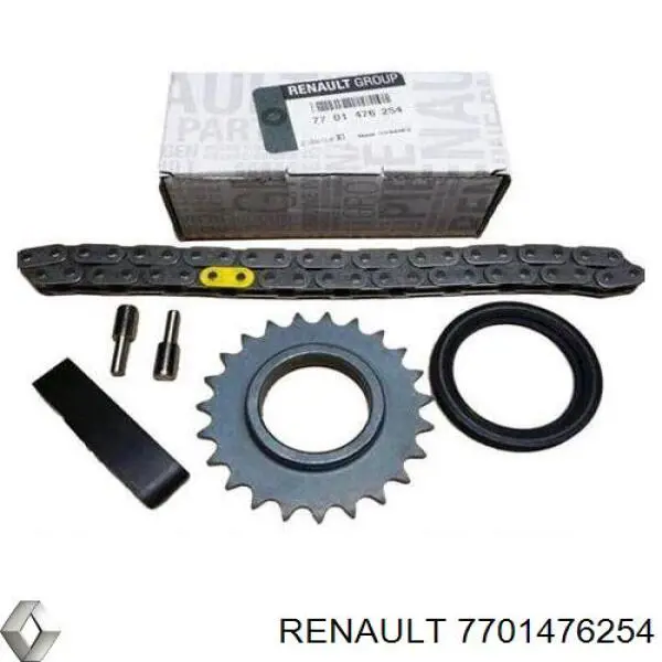 Ланцюг масляного насоса, комплект Renault (RVI) 7701476254 ціна, від 93.94 USD