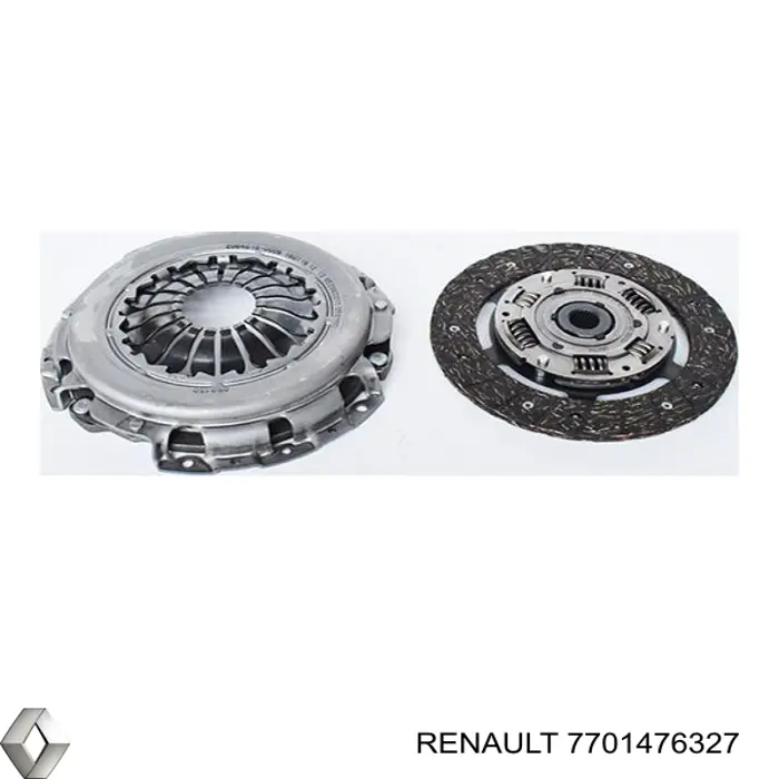 Купити 7701476327 Renault (RVI) Комплект зчеплення (диск, корзина, підшипник)
