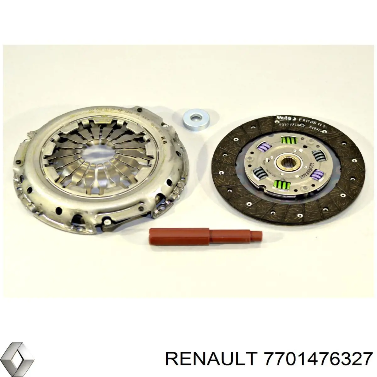 7701476327 Renault (RVI) комплект зчеплення (3 частини)