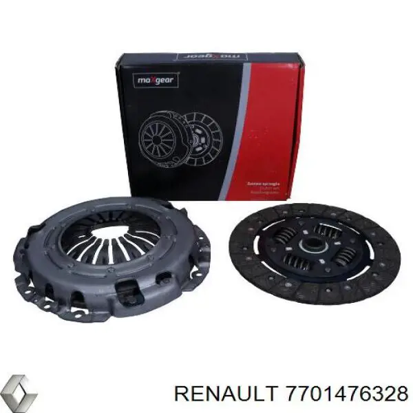 Комплект зчеплення (3 частини) 7701476328 Renault (RVI)