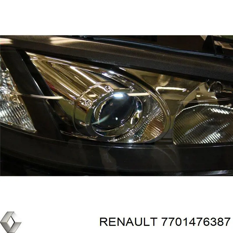Купити 7701476387 Renault (RVI) Права блок фара