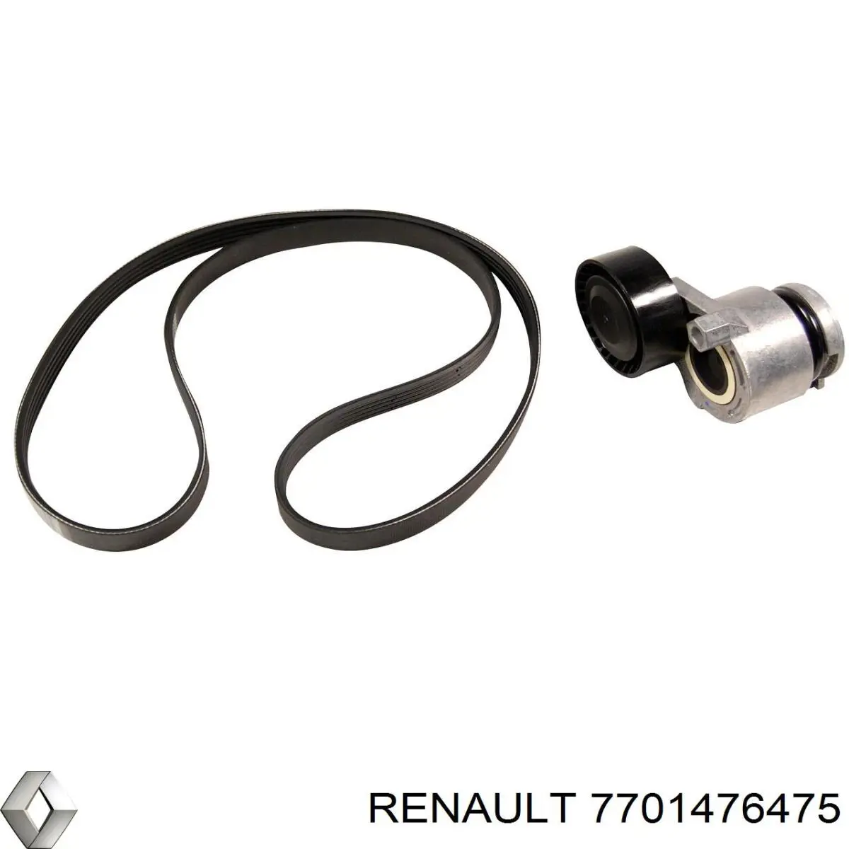 117209354R Renault (RVI) Ремінь приводний, агрегатів, комплект