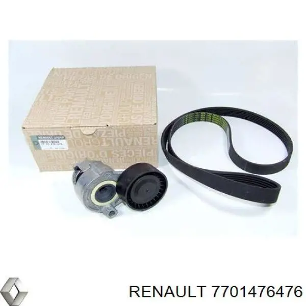 7701476476 Renault (RVI) ремінь приводний, агрегатів, комплект