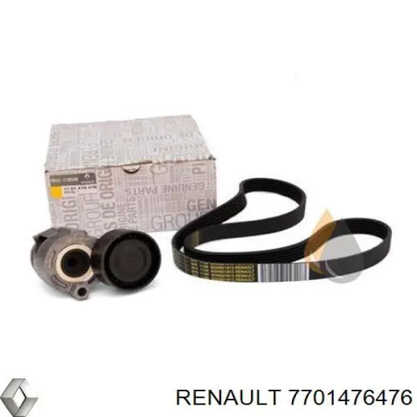 Купити 7701476476 Renault (RVI) Ремінь приводний, агрегатів, комплект