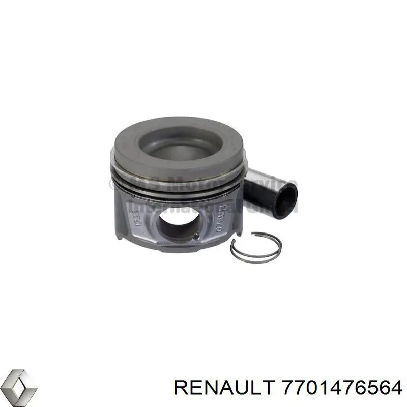 Купити 120A19588R Renault (RVI) Поршень в комплекті на 1 циліндр, STD