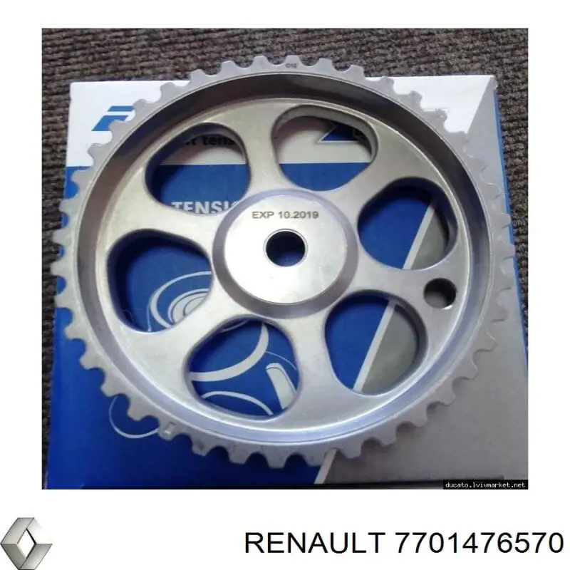 Шестерня розподільчого вала Renault (RVI) 7701476570 ціна, від 24.12 USD