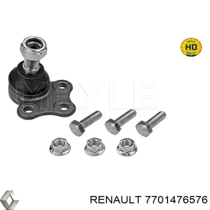 Купити 7701476576 Renault (RVI) Кульова опора, нижня