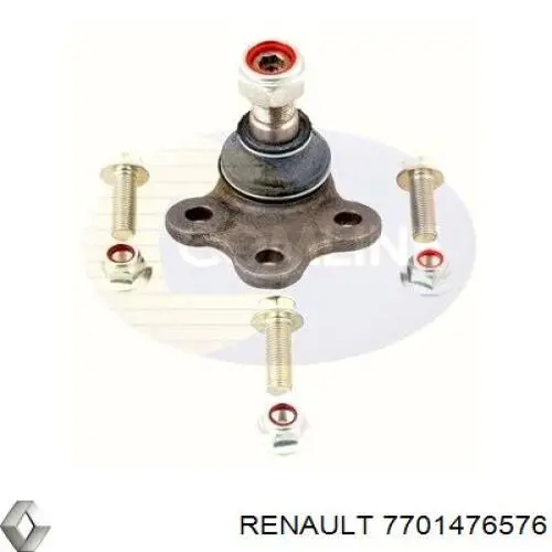 Купити 7701476576 Renault (RVI) Кульова опора, нижня
