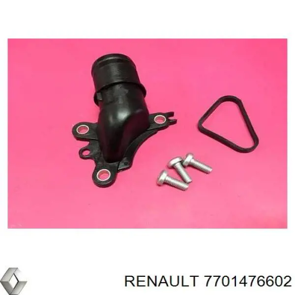 7701476602 Renault (RVI) фланець системи охолодження (трійник)