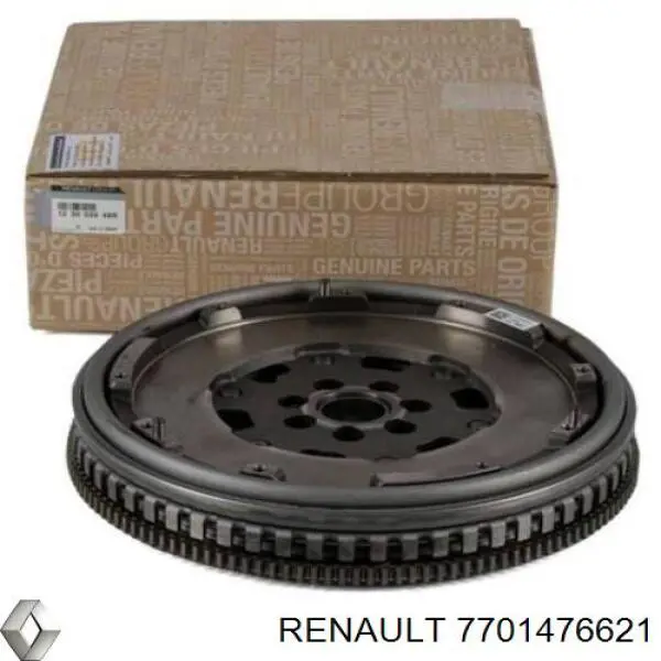 Купити 7701476621 Renault (RVI) Маховик із зубчастим ободом в зборі