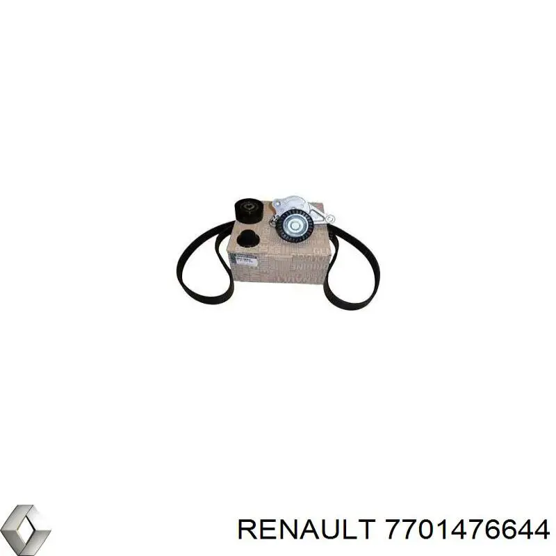 Ремінь приводний, агрегатів, комплект Renault (RVI) 7701476644 ціна, від 123.82 USD