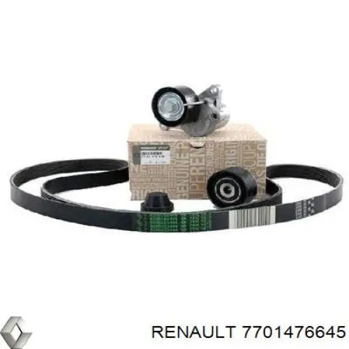 Ремінь приводний, агрегатів, комплект Renault (RVI) 7701476645 ціна, від 99.37 USD
