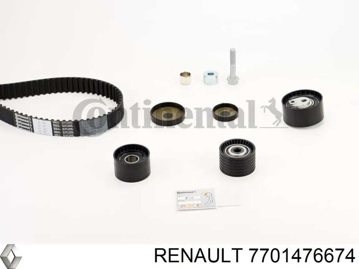 7701476674 Renault (RVI) комплект грм