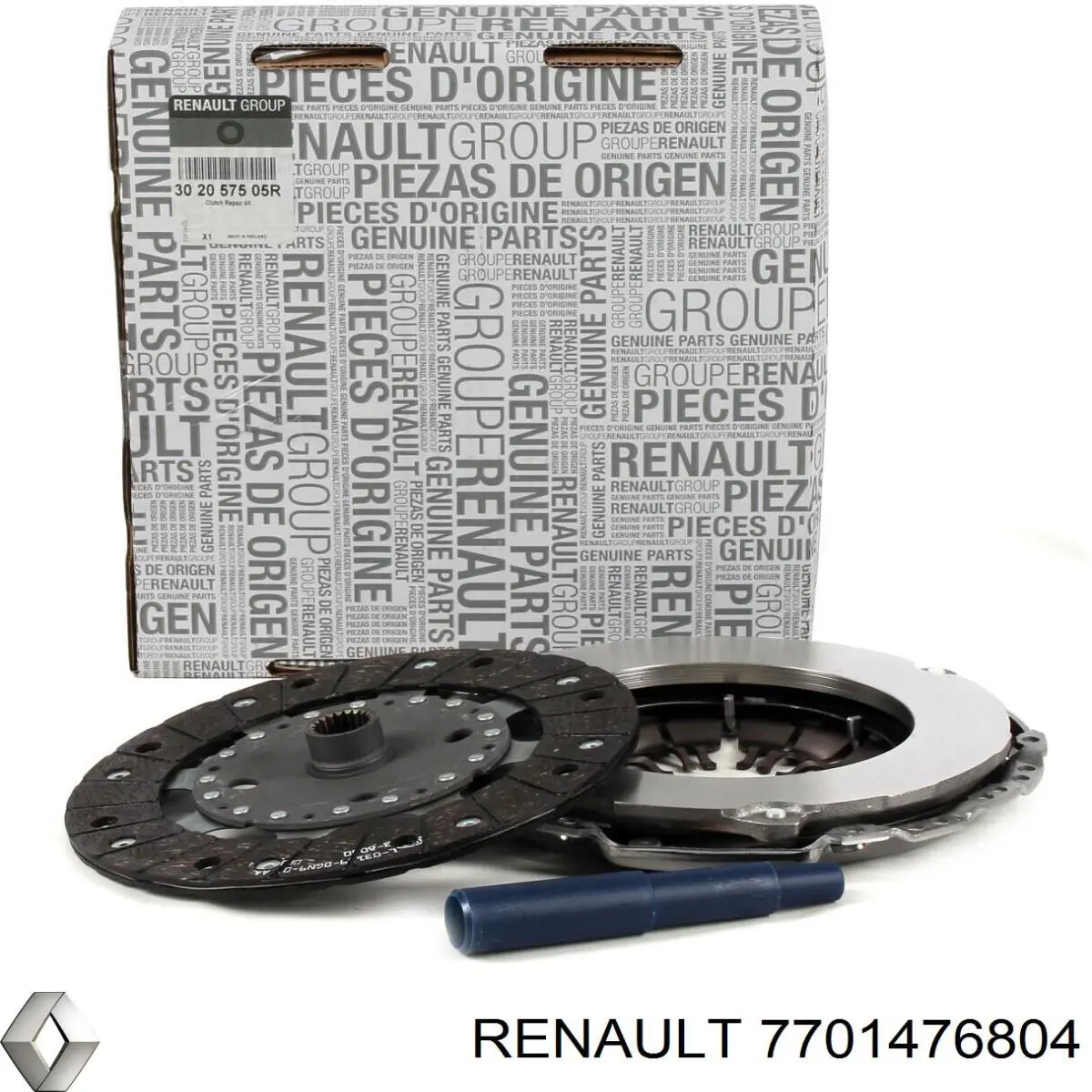 7701476804 Renault (RVI) комплект зчеплення (3 частини)