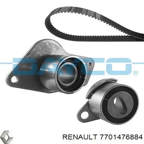 Комплект ГРМ Renault (RVI) 7701476884 ціна, від 78.45 USD
