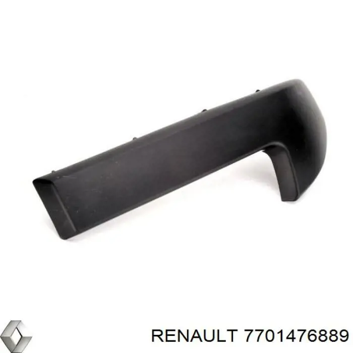 7701476889 Renault (RVI) накладка бампера переднього