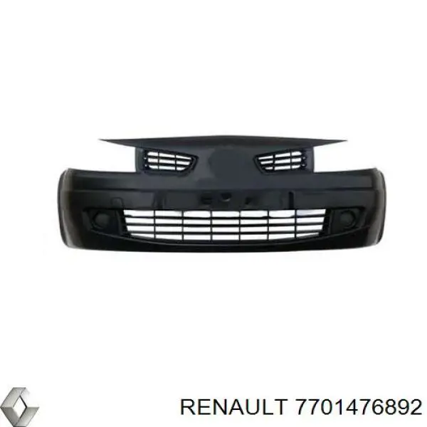 Бампер на авто Renault (RVI) 7701476862 ціна, від 91.72 USD