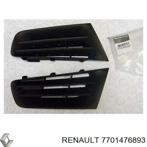 Купити 7701476893 Renault (RVI) Захисна решітка радіатора