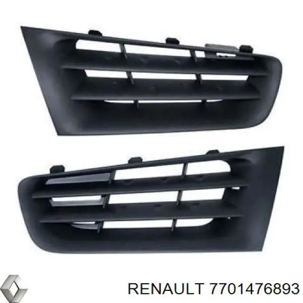 Облицювання радіатора Renault (RVI) 7701476893 ціна, від 19.54 USD