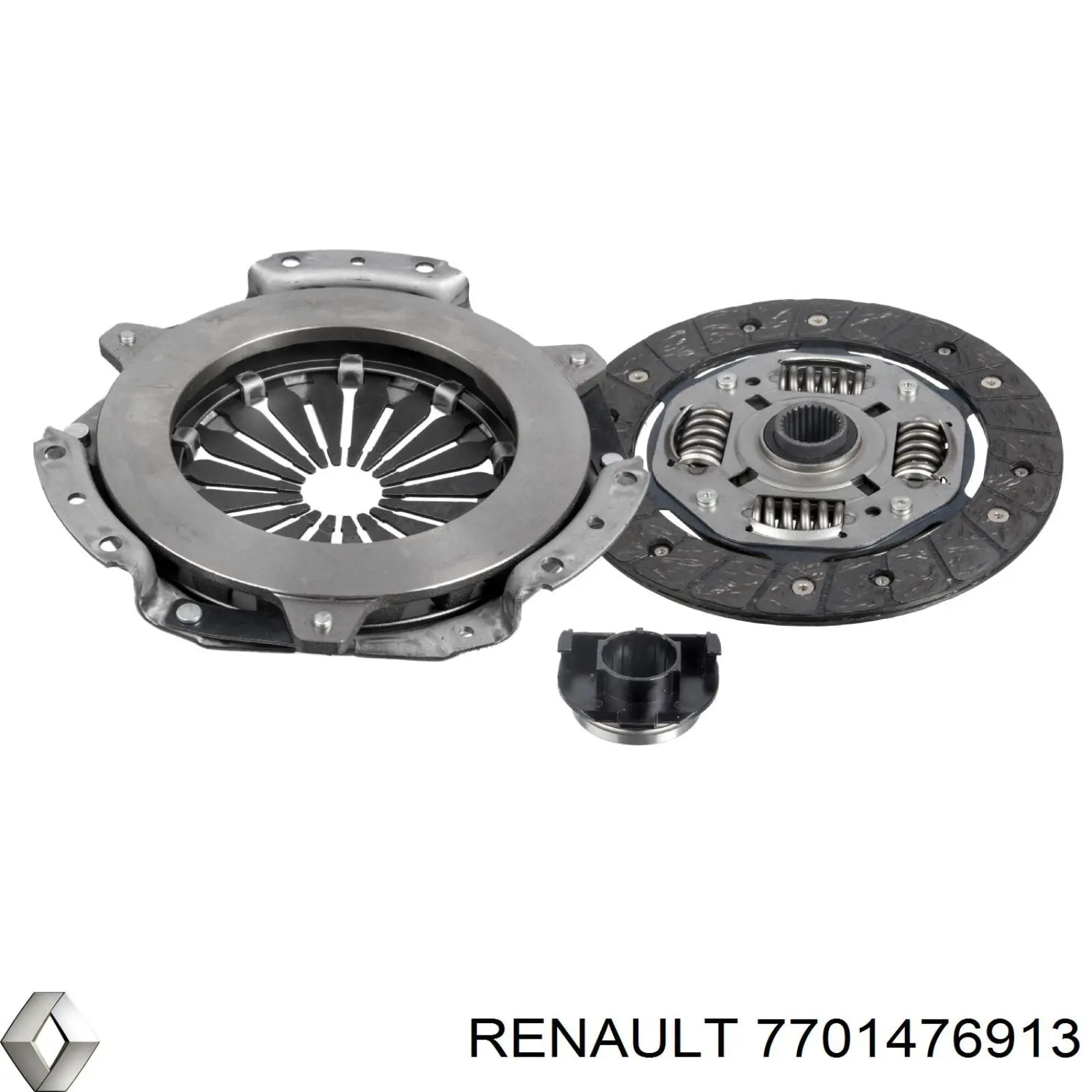 7701476913 Renault (RVI) комплект зчеплення (3 частини)