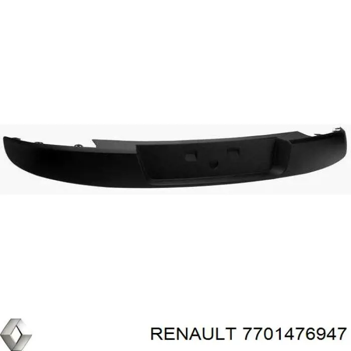 Купити 7701476947 Renault (RVI) Накладка бампера заднього